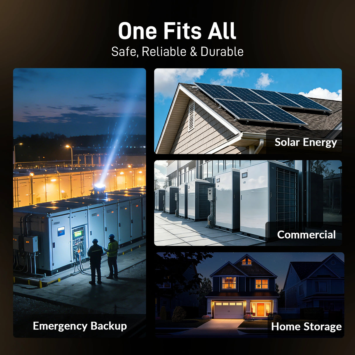 WattCycle 5.12kWh 48V 100Ah Wall-Mount LiFePO4 Battery – Bluetooth, UL 1973, Active Balancing & RS485/CAN Communication