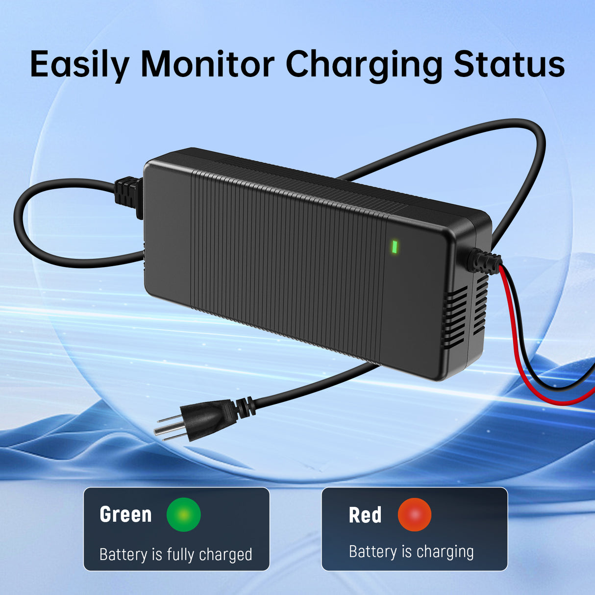 14.6V 20A Plastic Shell LiFePO4 Battery Charger