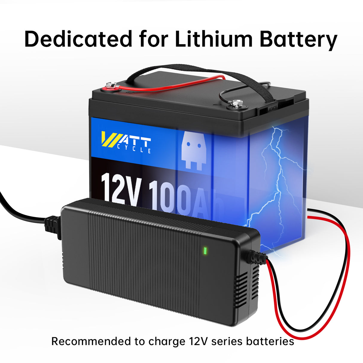 14.6V 20A Plastic Shell LiFePO4 Battery Charger