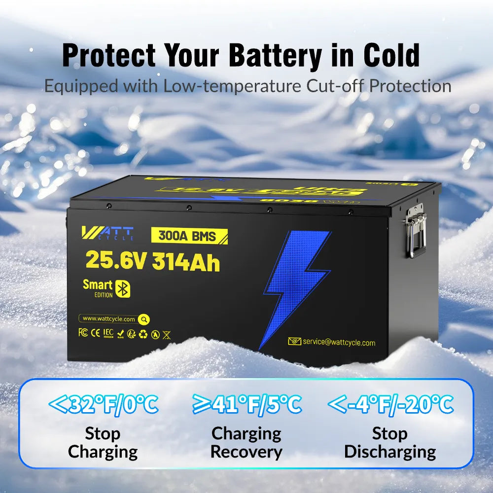 【🎃Halloween Treat 】24V 314Ah Ultra LiFePO4 Battery with Bluetooth