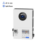 WattCycle 12kW Split-Phase Inverter with 200A Grid Bypass - 24kW Dual MPPT & 250A Hybrid Charging