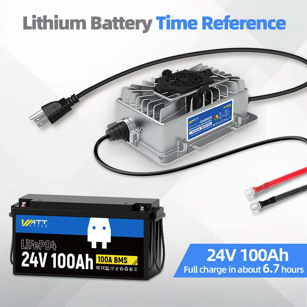 29.2V 15A Aluminum Shell LiFePO4 Battery Charger