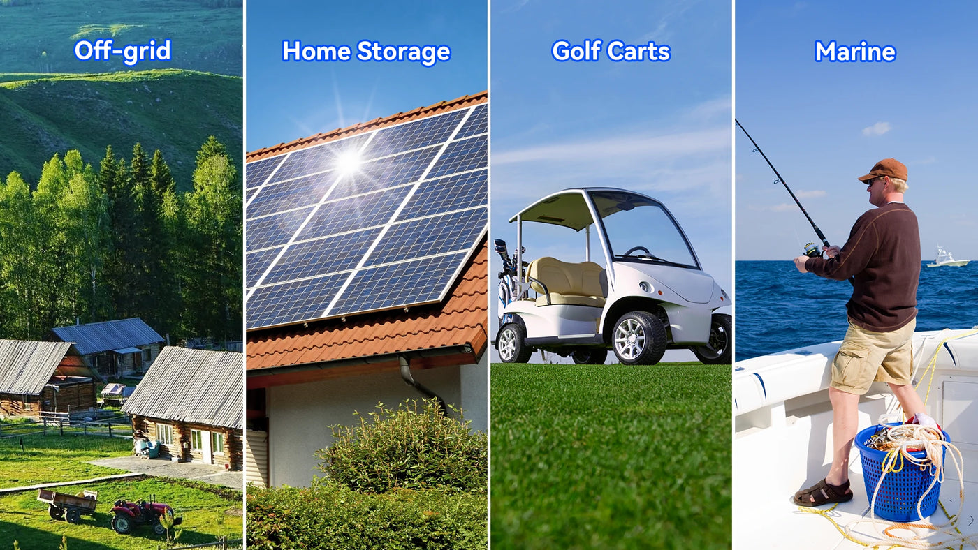 12V 200Ah LiFePO4 Battery appications