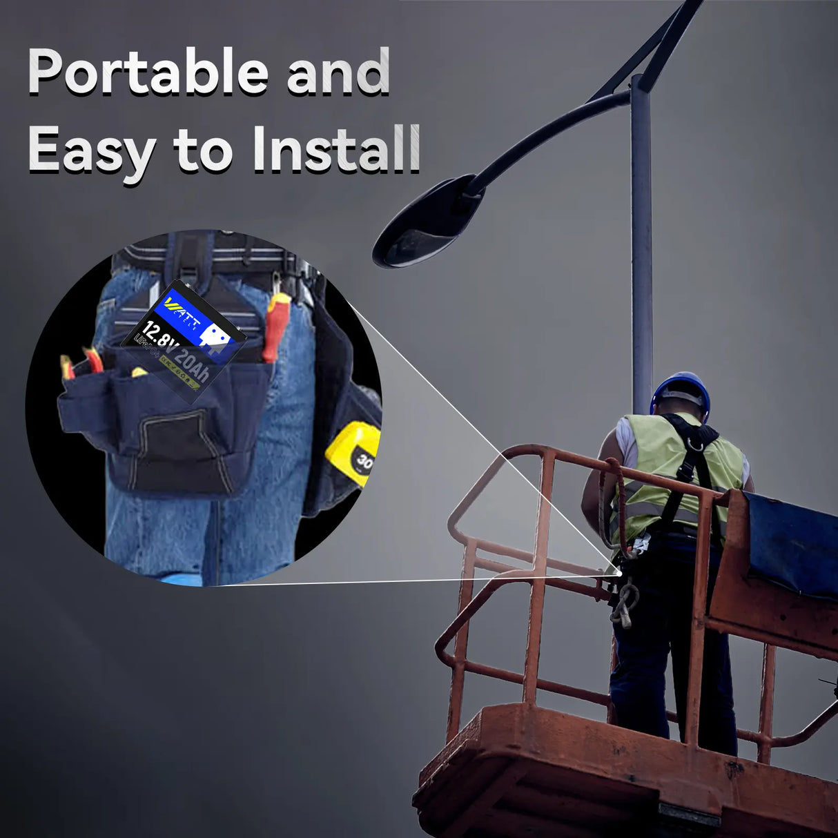 12V 20Ah LiFePO4 Battery