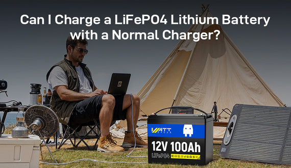 Can I Charge a LiFePO4 Lithium Battery with a Normal Charger
