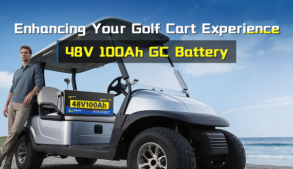WattCycle 48V 100Ah golf cart battery
