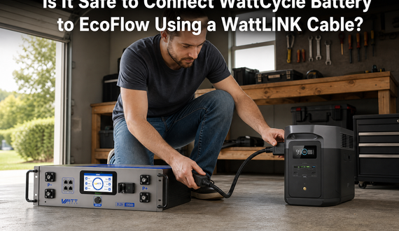 Is It Safe to Connect WattCycle Battery to EcoFlow Using a WattLINK Expansion Cable?