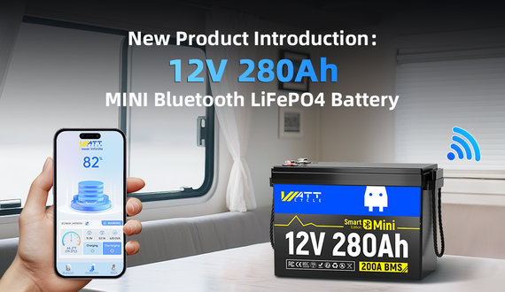 product introduction of WattCycle 12V 280Ah Mini lithium battery