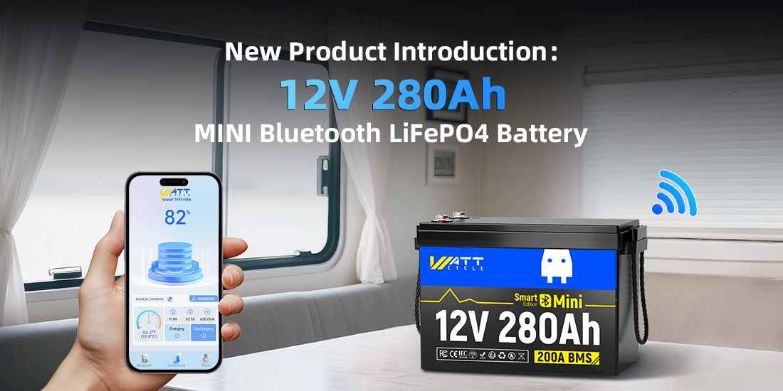 product introduction of WattCycle 12V 280Ah Mini lithium battery