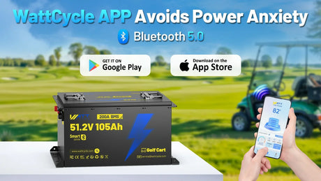 Why the WattCycle 105Ah is Golf Cart Battery Endurance Redefined?
