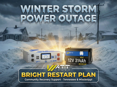 WattCycle Launches Power Restoration Support for Tennessee & Mississippi