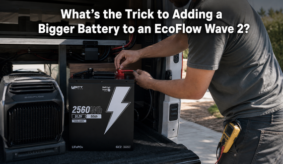 What's the Trick to Adding a Bigger Battery to an EcoFlow Wave 2?