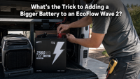 What's the Trick to Adding a Bigger Battery to an EcoFlow Wave 2?