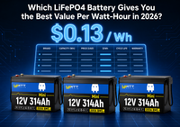 WattCycle LiFePO4 battery the best value