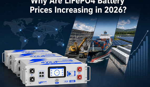 Why Are LiFePO4 Battery Prices Increasing in 2026?