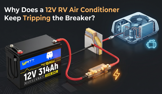 Why Does a 12V RV Air Conditioner Keep Tripping the Breaker?
