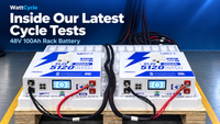 WattCycle 48V 100Ah Rack Battery: A Closer Look at Our Latest Cycle Tests