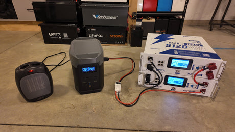 Expansion Ecoflow power station capacity with WattCycle rack server battery