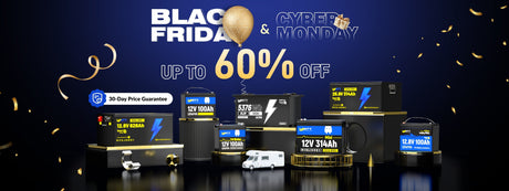 Cyber Monday Sale Extended WattCycle LiFePO4 Battery Save up to $1,000 Off