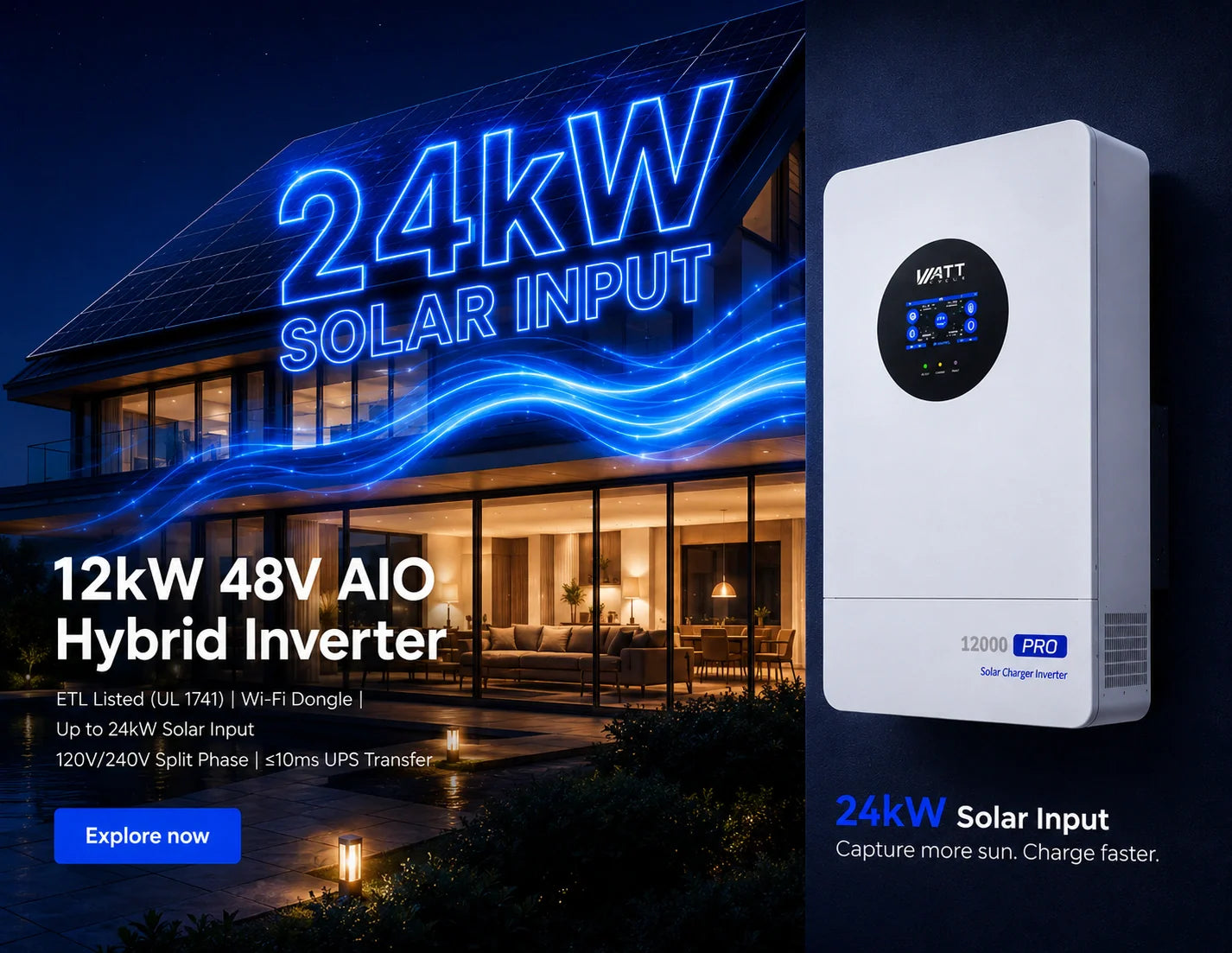 Hybrid AIO Inverters