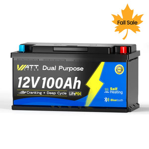 12V 100Ah Dual Purpose📳🌊