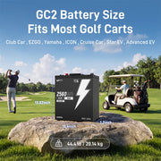 ⚡️Early Prime Day Price: $449⚡️ WattCycle 48V 50Ah Lithium Battery for Golf Cart & Lawn Mower