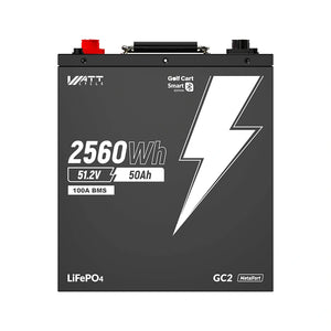 ⚡️Early Prime Day Price: $449⚡️ WattCycle 48V 50Ah Lithium Battery for Golf Cart & Lawn Mower