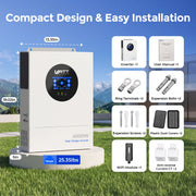 WattCycle 6kW 48V Off-Grid Solar Hybrid Split-Phase Inverte