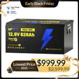 ⚡️Doorbuster: $999.99⚡️Wattcycle 12V 628Ah Ultra Bluetooth LiFePO4 Deep Cycle Battery with 300A BMS