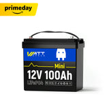 【⏰Prime Day】12V 100Ah Mini LiFePO4 Battery