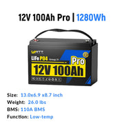 WattCycle Best 12V RV Lithium Batteries – Drop-In Replacements for Group 24 / 27 / 31