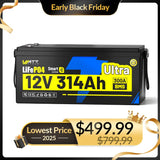 Wattcycle 12V 314Ah Ultra Bluetooth LiFePO4 Battery with 300A BMS