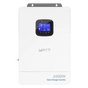 WattCycle 6500W 48V All-in-One Solar Inverter Charger | 9000W Dual MPPT