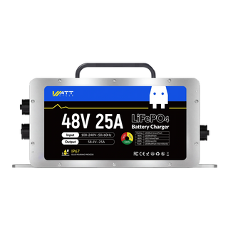 48V(58.4V) 25A Aluminum Shell LiFePO4 Battery Charger