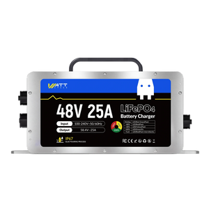 48V(58.4V) 25A Aluminum Shell LiFePO4 Battery Charger