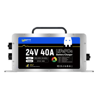 24V 40A LiFePO4 Battery Charger