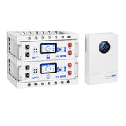 Wattcycle V2 48V 100Ah Server Rack Lithium Battery and 12kW Split Phase Solar Inverter Bundle Kit