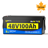 【🍂Autumn Deals】48V 100Ah Golf Cart Battery with Bluetooth
