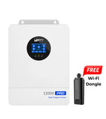 WattCycle V2 48V 12kW All-in-one Split Phase Hybrid Inverter - 120/240V, 24kW Dual MPPT, 250A Charger, Wi-Fi connection