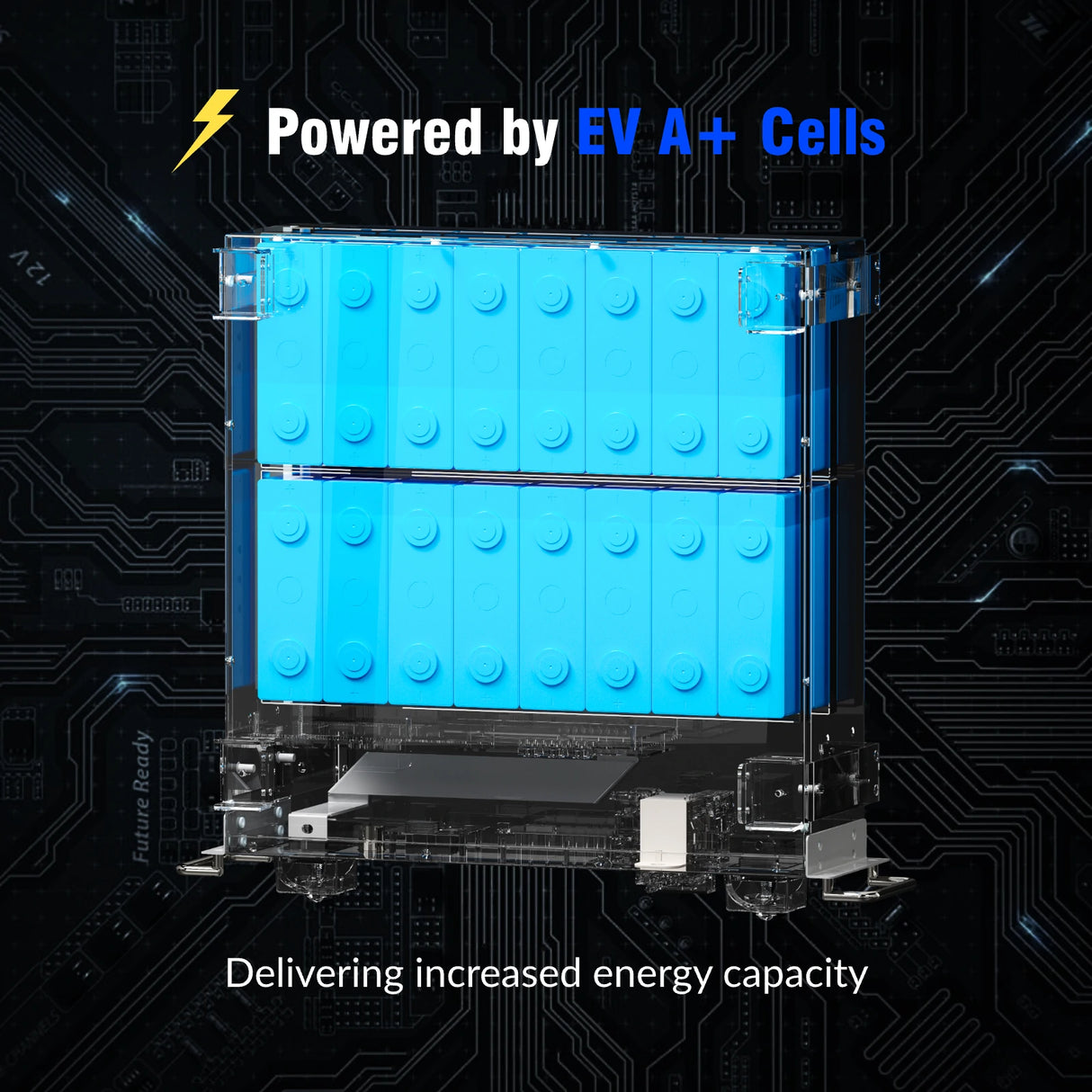 【Automatic $50 OFF/PACK】48V (51.2V) 100Ah 3U Server Rack LiFePO4 Battery