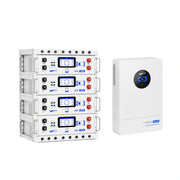 Wattcycle V2 48V 100Ah Server Rack Lithium Battery and 12kW Split Phase Solar Inverter Bundle Kit