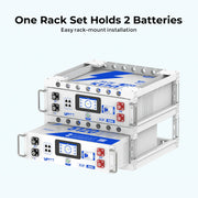 ⚡️Upgrade V2⚡️ Seismic Stackable 2-Tier Modular Battery Cabinet for Rack-Mounted Batteries