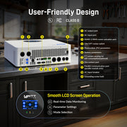 WattCycle V2 48V 12kW All-in-one Split Phase Hybrid Inverter - 120/240V, 24kW Dual MPPT, 250A Charger, Wi-Fi connection