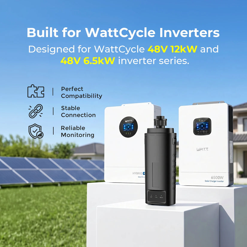 WattCycle Wi-Fi Module Stick for 6.5kW-12kW Inverter(18kW PV Input Batch) - Wireless Data Logger Monitoring