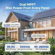 WattCycle 6500W 48V All-in-One Solar Inverter Charger | 9000W Dual MPPT
