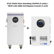 WattCycle Storm-Ready Whole-Home Backup Power Kit — 5.12kWh to 32.2kWh All-in-One Systems