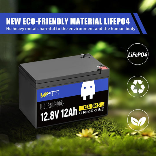 12V 12Ah LiFePO4 Battery