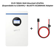 ⚡️Nuevo lanzamiento⚡️WattCycle WattLINK: cable de expansión para conectar una batería adicional de 48 V al PPS BLUETTI AC200MAX