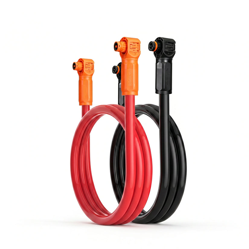 WattcyCle Dedicated 51.2V 314Ah Floor-Standing Battery Expansion Dual-Head Quick-Connect Parallel Cable
