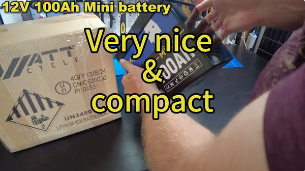 Highlights: WattCycle 12V 100Ah Mini Battery Review